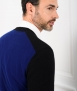 Le Pull Français Marius - noir/bleu indigo Pull Homme