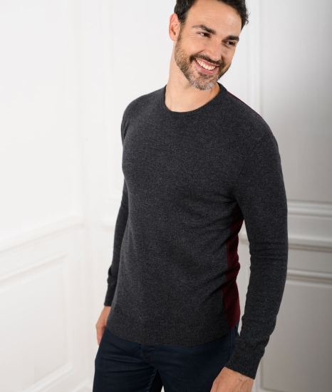 rencontrer 2019 real style distinctif Marcel - gris anthracite/bordeaux rencontrer 2019 real style distinctif Marcel - gris anthracite/bordeaux