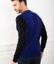 Le Pull Français Marcel - noir/bleu indigo