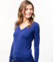 Le Pull Français Fanny - bleu cobalt Pull cachemire