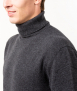 Le Pull Français Ugolin - gris anthracite Pull col roulé