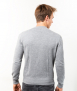 Le Pull Français Marius - gris chiné pull mérinos