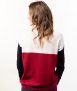 Le Pull Français Marianne col bateau - tricolore Pull femme