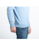 Le Pull Français César - bleu ciel