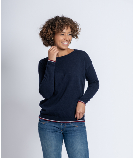 Le Pull Français Lili - marine