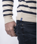 PULL MARIN COTON BIO - ECRU