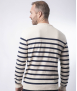 PULL MARIN COTON BIO - ECRU