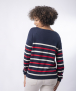 PULL MARINE COTON BIO - BLEU