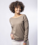 PULL MANON COTON BIO - TAUPE