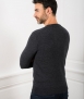 Le Pull Français César - gris anthracite mérinos