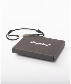 Bracelet Homme Ruban en Argent L'Idéal