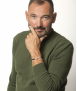 Bracelet Homme Ruban en Argent L'Idéal