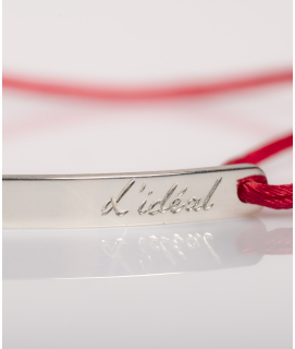 Bracelet pour Femme Ruban en Argent L'Idéal
