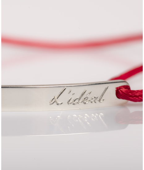 Bracelet pour Femme Ruban en Argent L'Idéal