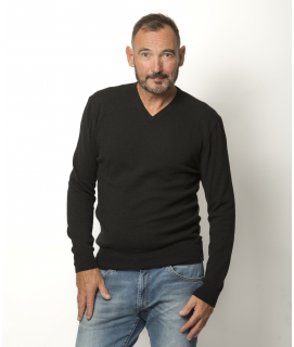 Le Pull Français César - noir