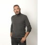 Le Pull Français Ugolin - gris anthracite