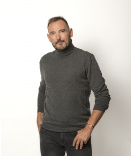 Le Pull Français Ugolin - gris anthracite