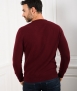 Le Pull Français César - bordeaux mérinos