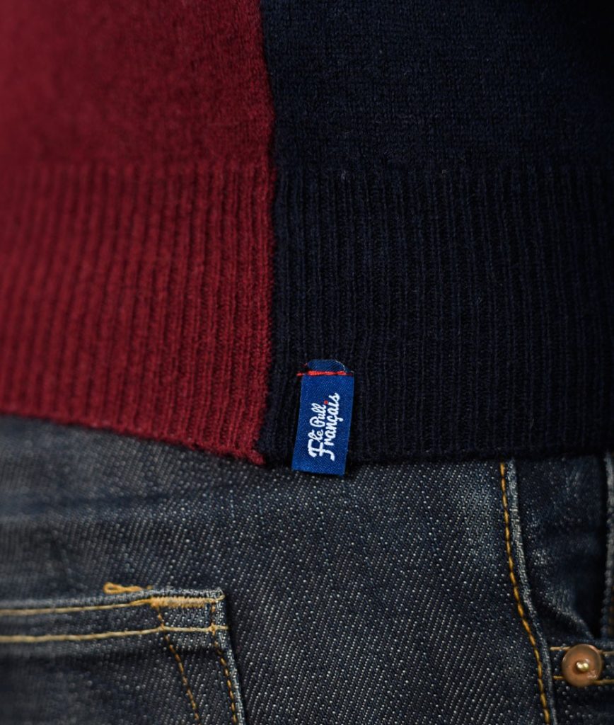 Le Pull Français Clovis - tricolore Pull made in France