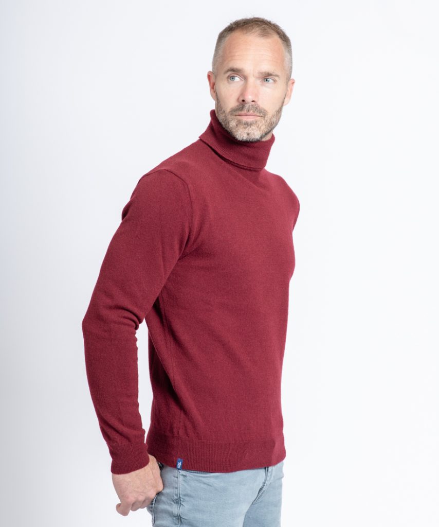 Le Pull Français Ugolin - bordeaux