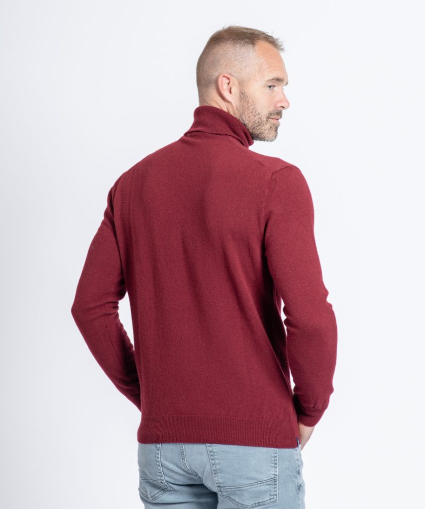 Le Pull Français Ugolin - bordeaux