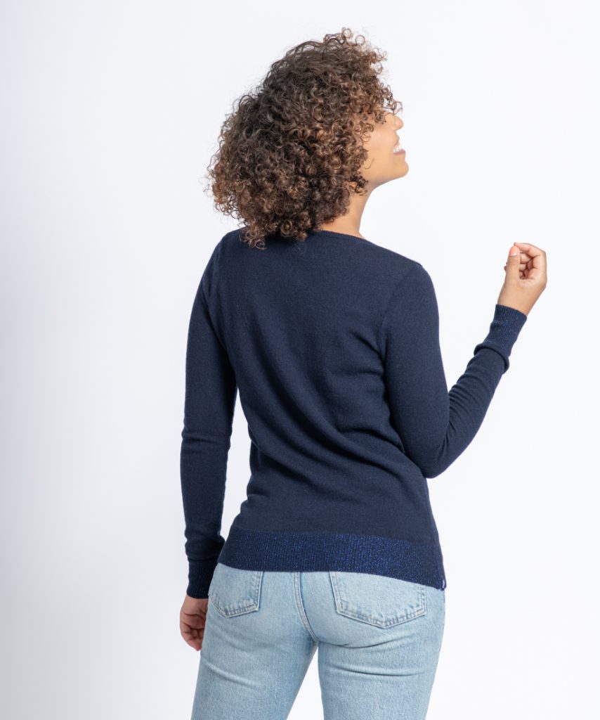 Le Pull Français Fanny - marine