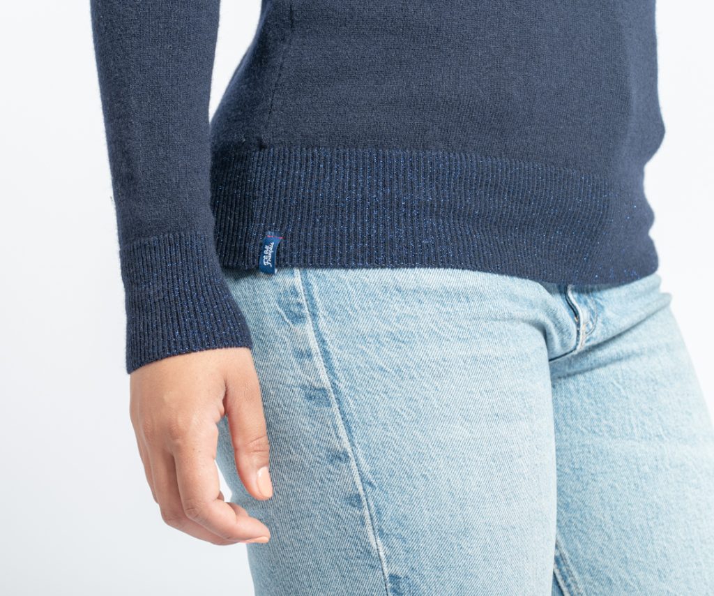Le Pull Français Fanny - marine