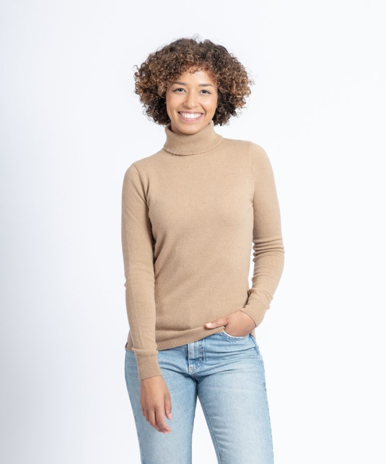 Le Pull Français Augustine - camel