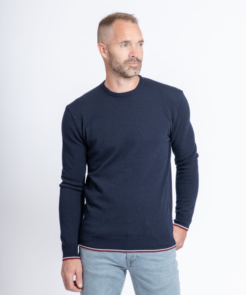 Le Pull Français Marcel - marine
