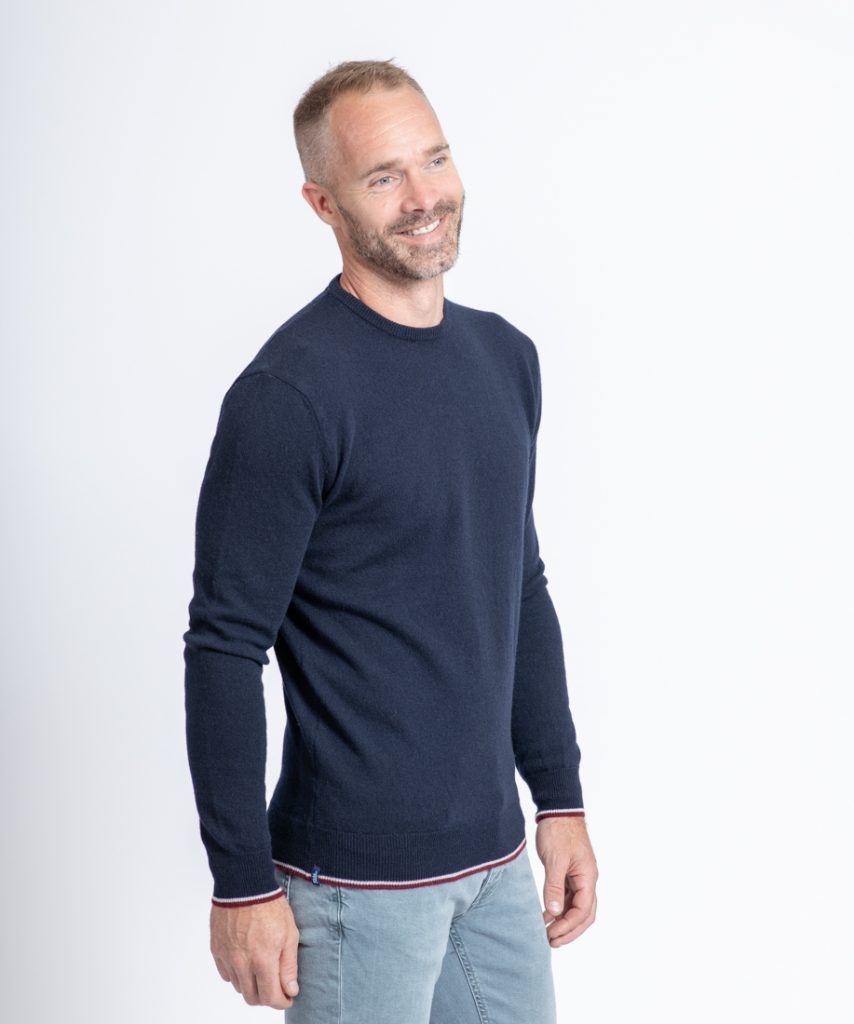 Le Pull Français Marcel - marine