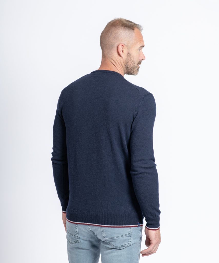 Le Pull Français Marcel - marine