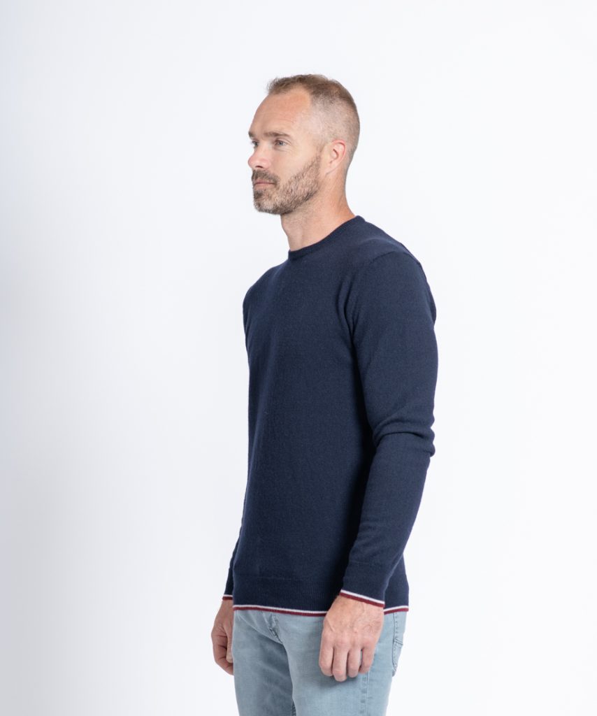 Le Pull Français Marcel - marine