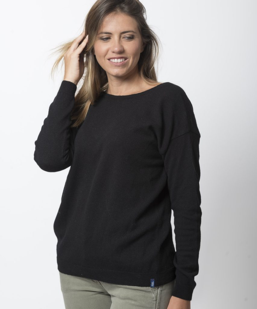 Le Pull Français Manon - noir