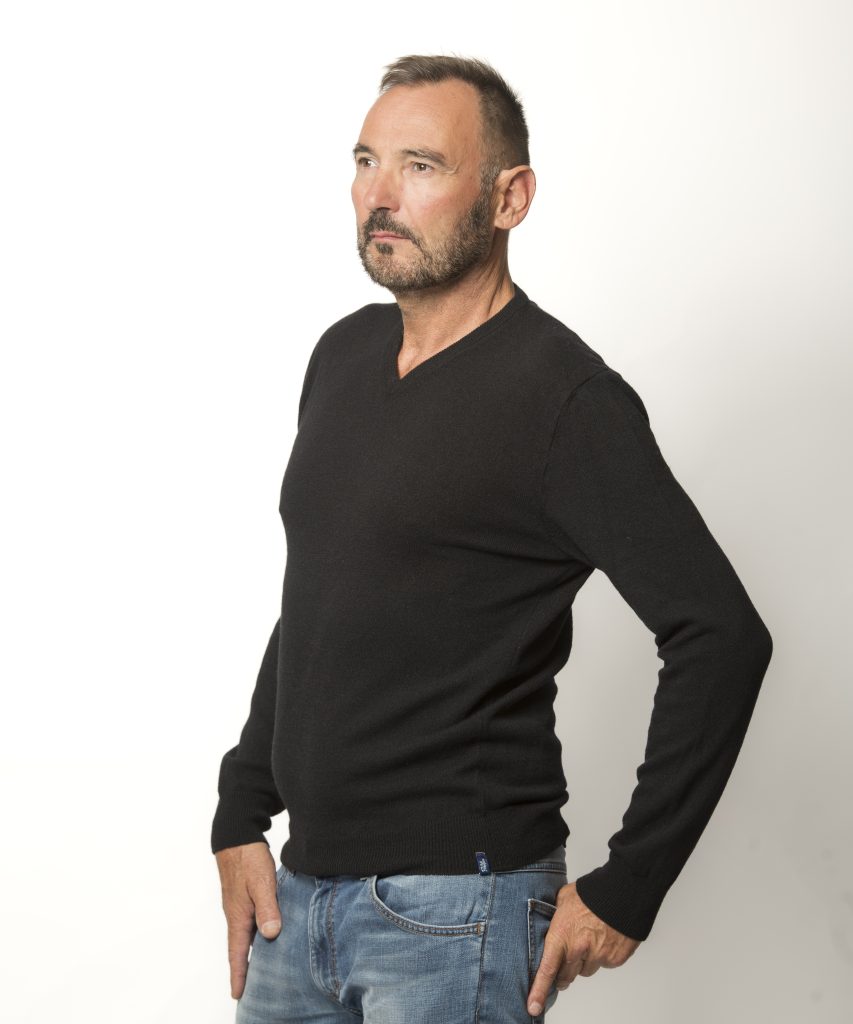 Le Pull Français César - noir