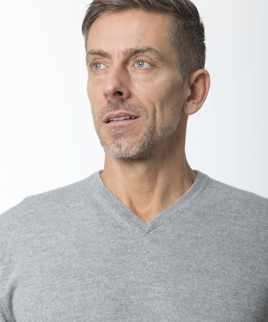 Le Pull Français César - gris chiné Pull cachemire