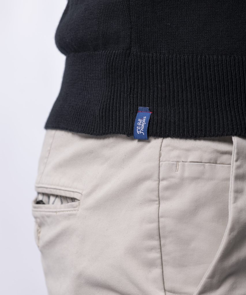 PULL CESAR COTON BIO - NOIR