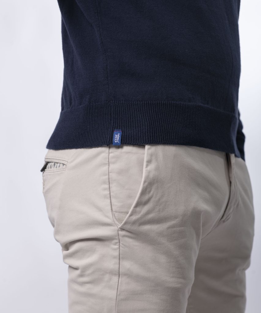 PULL CESAR COTON BIO - MARINE