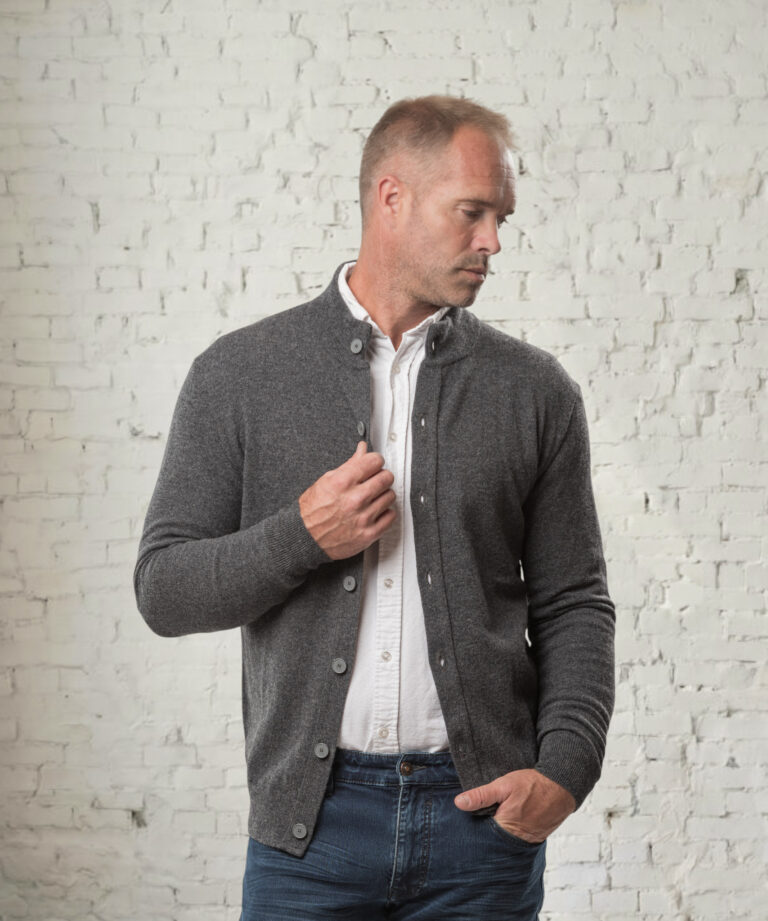pull col rond homme gris anthracite mérinos cachemire marcel (copie)